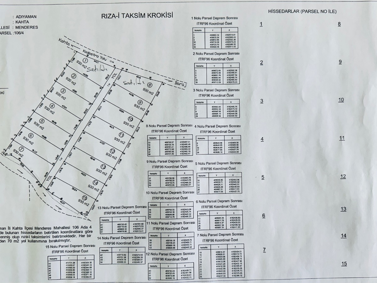 Baraj Manzaralı Hisse Tapulu Arazi